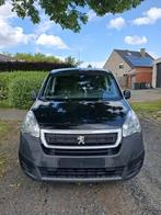 Peugeot partner lichte vracht 3zit, Auto's, Euro 6, Zwart, Handgeschakeld, Particulier