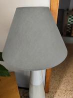 Lampe gris et bleu avec ampoule, Ophalen, Zo goed als nieuw, Grijs
