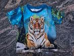Mt 92 T-shirt met tijger en jungle achtergrond, Kinderen en Baby's, Kinderkleding | Maat 92, Jongen of Meisje, Ophalen of Verzenden