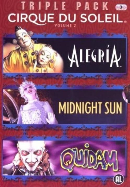 Cirque du Soleil -Triple Pack Volume 2, Cd's en Dvd's, Dvd's | Cabaret en Sketches, Zo goed als nieuw, Stand-up of Theatershow