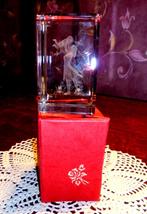 BLOC en verre GRAVE à l 'INTERIEUR (maman et l'enfant) NEUF, Ophalen, Nieuw