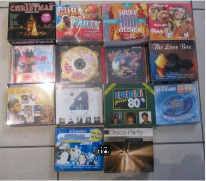 43 Verzamel CD's in 14 boxsets, Cd's en Dvd's, Cd's | Verzamelalbums, Zo goed als nieuw, Ophalen of Verzenden