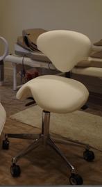 Zadelkruk met rugleuning voor bij massage/pedicure/esthetiek, Ophalen, Zo goed als nieuw, Overige typen