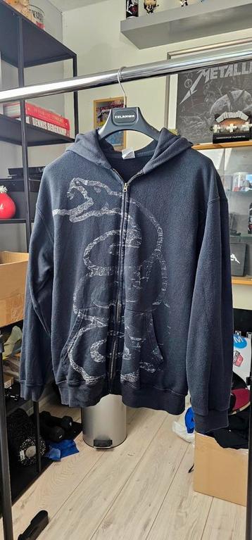 Metallica “Black Album” Zip-Up Hoodie – Size L beschikbaar voor biedingen