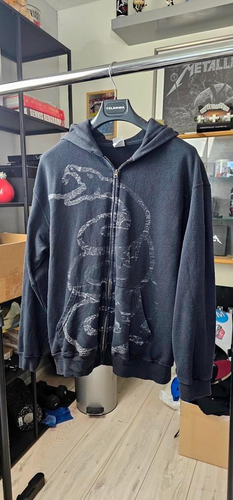 Metallica “Black Album” Zip-Up Hoodie – Size L, Kleding | Heren, Truien en Vesten, Zo goed als nieuw, Verzenden