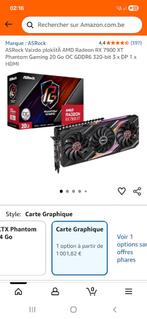 Rx 7900xt 20go, Computers en Software, Videokaarten, Ophalen, Zo goed als nieuw, AMD, DisplayPort