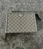 Gucci Ophidia GG Supreme Canvas Pouch / Tas, Handtassen en Accessoires, Overige merken, Grijs, Ophalen of Verzenden, Zo goed als nieuw