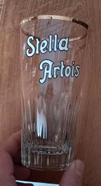 Verre côtelé émaillé Stella Artois, Enlèvement ou Envoi