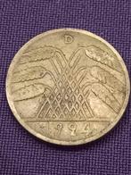 DUITSLAND WEIMAR 10 Rentenpfennig 1924 D, Postzegels en Munten, Duitsland, Ophalen of Verzenden, Losse munt
