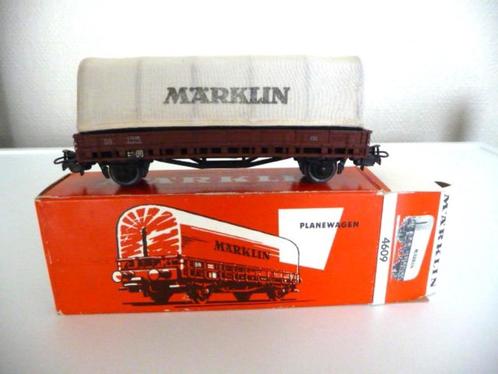 4609 Marklin HO - Huifwagen/Wagon bache du DB (C2400051), Hobby en Vrije tijd, Modeltreinen | H0, Nieuw, Wagon, Wisselstroom, Märklin