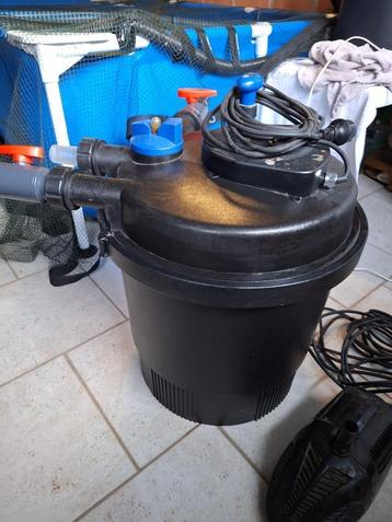 Drukfilter met uv lamp, Enlèvement, Utilisé, Filtre de bassin