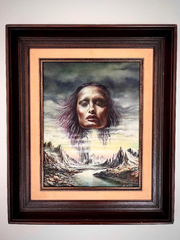 schilderij Luc De Pauw – “De roep van Cassandra”, Antiek en Kunst, Kunst | Schilderijen | Modern, Ophalen