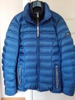 Bogner ski-jas blauw donsjas bontkap Dames L, Blauw, Bogner, Maat 42/44 (L), Ophalen of Verzenden