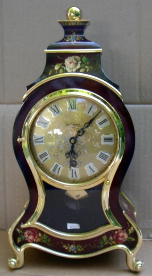 Pendule de cheminée neufchateloise DuChateau bordeau NEUVE, Antiek en Kunst, Antiek | Klokken, Ophalen of Verzenden