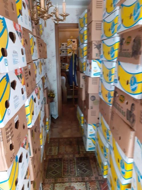 Bananendozen verhuisdozen rommelmarkt zie omschrijving ., Doe-het-zelf en Bouw, Kratten en Dozen, Ophalen