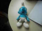 smurf knuffel 28 cm, Ophalen of Verzenden, Zo goed als nieuw, Poppetje, Figuurtje of Knuffel