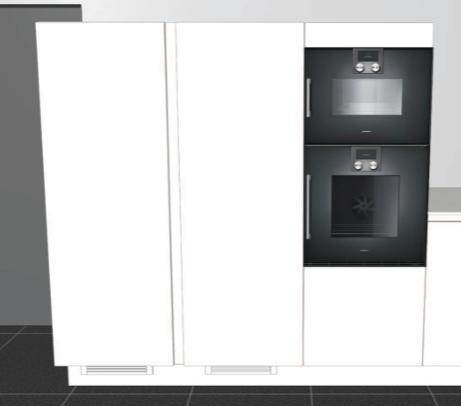 3x Keukenkast (60x170cm bxh) voor inbouwtoestellen, Huis en Inrichting, Keuken | Keukenelementen, Gebruikt, 150 tot 200 cm, 50 tot 100 cm