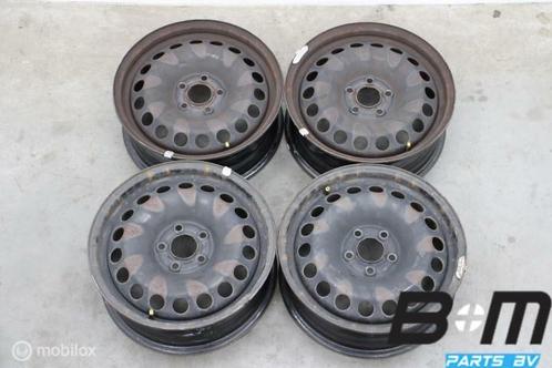 Originele 15 inch stalen velgen VW Polo 2G 2Q0601027A, Auto-onderdelen, Banden en Velgen, Velg(en), Gebruikt