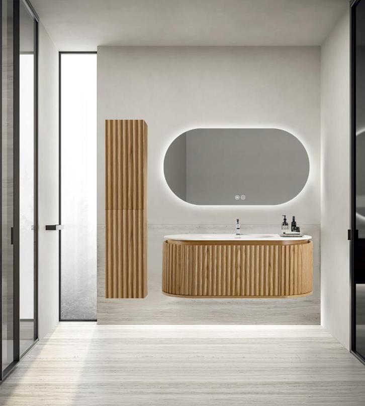 MEUBLE SOUS VASQUE, Huis en Inrichting, Kasten |Televisiemeubels, Nieuw, 100 tot 150 cm, 50 tot 100 cm, 75 cm of meer, Eikenhout