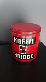 Oud koffieblik, Ophalen of Verzenden, Gebruikt