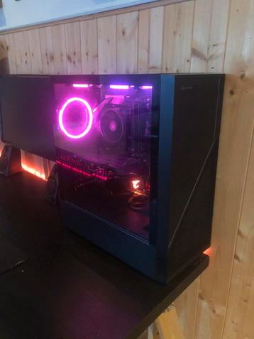 Sharkoon High end Gaming Computer, Computers en Software, Desktop Pc's, Ophalen, Gebruikt, AMD Ryzen 5, Gaming