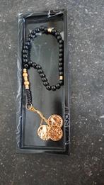 Tashbee zwart/goud handgemaakt, Verzamelen, Religie, Verzenden, Nieuw, Sieraad, Islam