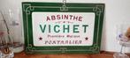 Distilleerderij alcohol Oude pub Absinthe Vichet Pontarlier, Verzamelen, Merken en Reclamevoorwerpen, Ophalen of Verzenden, Gebruikt