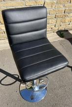 2 tabourets noir, 2 tabourets, Utilisé, Métal, 60 à 90 cm