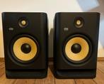 2x KRK Rokit RP8 G4 actieve studiomonitor, Zo goed als nieuw, 120 watt of meer, Front, Rear of Stereo speakers, Ophalen