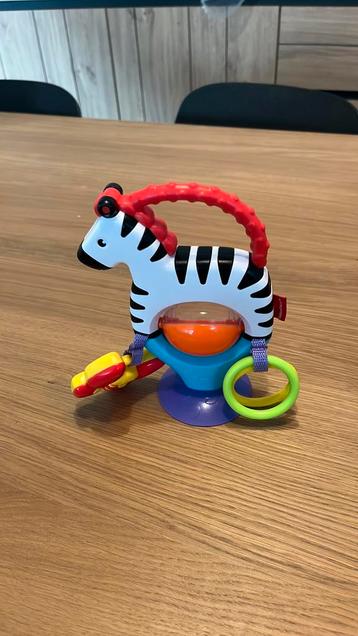 Eetstoelspeeltje met zuignap - Zebra beschikbaar voor biedingen