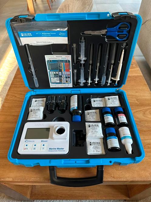 Hanna HI97115c Marine Master set zoutwater, Dieren en Toebehoren, Vissen | Aquaria en Toebehoren, Zo goed als nieuw, Ophalen