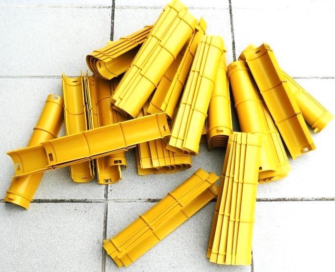 Kabel afdekpannen, nieuw, +/- 20 meter, Doe-het-zelf en Bouw, Elektriciteit en Kabels, Ophalen of Verzenden