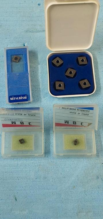 Plaketten widia carbide 8 stuks beschikbaar voor biedingen