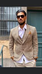 Blazer, Maat 52/54 (L), Beige, Xagon, Nieuw