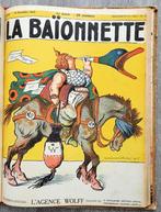 La Baïonnette 1915 Volume 2 - 13 nummers ingebonden WO1, Antiquités & Art, Enlèvement ou Envoi