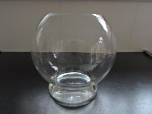 dik glas, Viskom, Terrarium , decoratie, Huis en Inrichting, Woonaccessoires | Vazen, Gebruikt, Glas, Ophalen of Verzenden