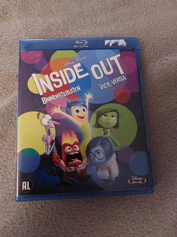 Blu-Ray Disney Inside Outside. Film uit 2015