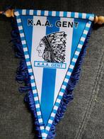 AA GENT RETRO VAAN/WIMPEL/PENNANT 18X27CM MET FRANJE EN STIC, Nieuw, Vaantje of Sjaal, Verzenden