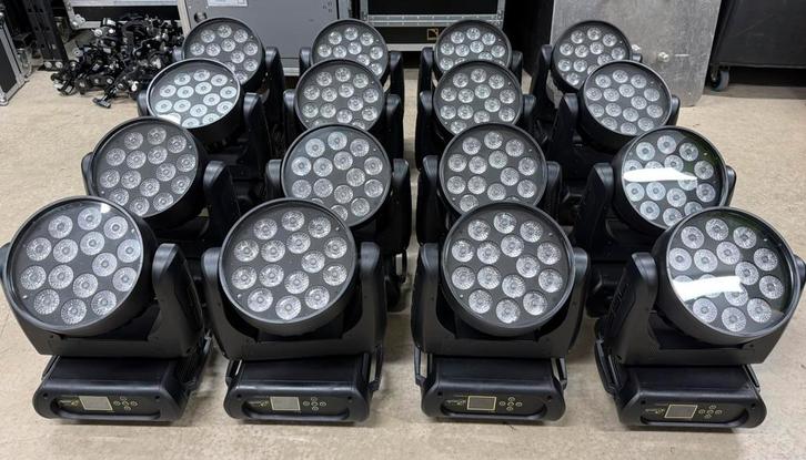 16x BSL Impact Zoom Wash Movinghead, Muziek en Instrumenten, Licht en Laser, Zo goed als nieuw, Ophalen