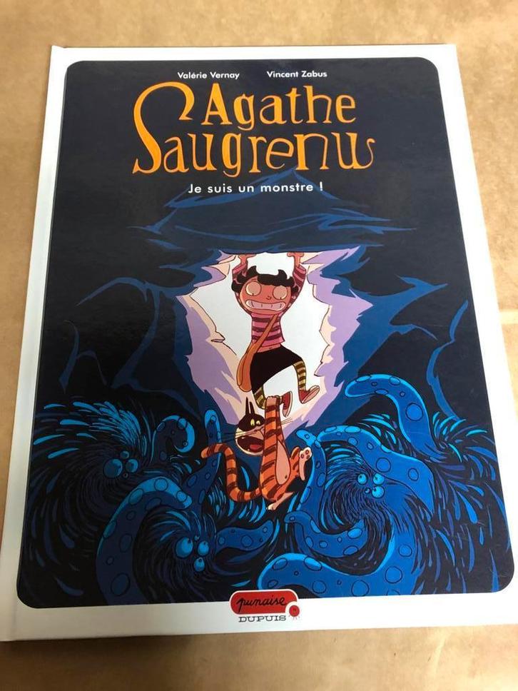 Agathe Saugrenu : Tome 1 : Je suis un monstre !, Boeken, Stripverhalen, Zo goed als nieuw, Eén stripboek, Ophalen of Verzenden