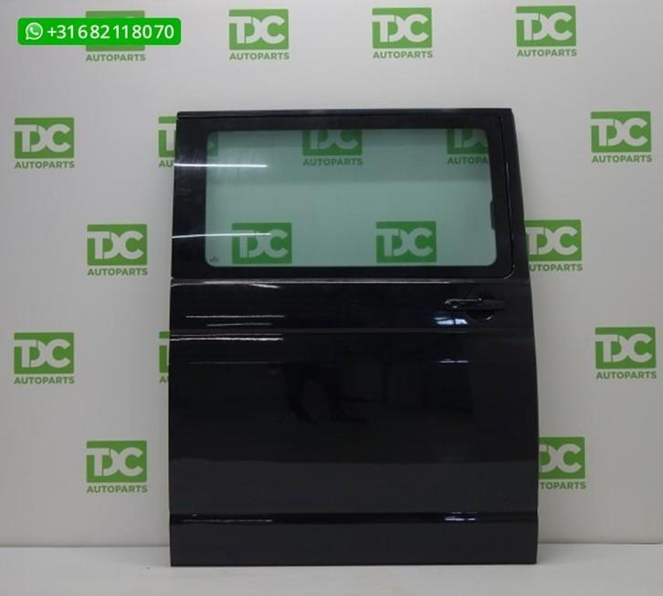 Volkswagen T5 ('03-'09) Schuifdeur rechts zwart, Auto-onderdelen, Carrosserie, Deur, Volkswagen, Rechts, Gebruikt, Ophalen of Verzenden