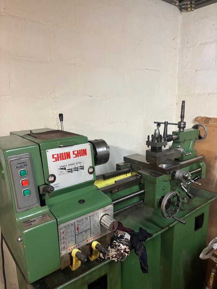 Tours à métaux, Doe-het-zelf en Bouw, Draaibanken, Gebruikt, Metaaldraaibank, 500 tot 1000 mm, Ophalen