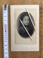 Carte de prière enfant photo Veurne 1886 + photo séparément, Enlèvement ou Envoi, Image pieuse
