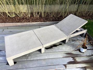 Allibert ligbed Daytona cappuccino (3 stuks) beschikbaar voor biedingen