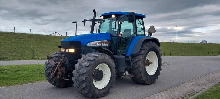 New Holland TM 190 front hef (50km) met kenteken TM 190, Zakelijke goederen, Landbouw | Tractoren, meer dan 10000, New Holland