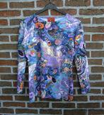 Prachtig vintage shirt Kenzo Jungle - pegasus blue - XL/L, Kenzo Jungle, Gedragen, Blauw, Ophalen of Verzenden