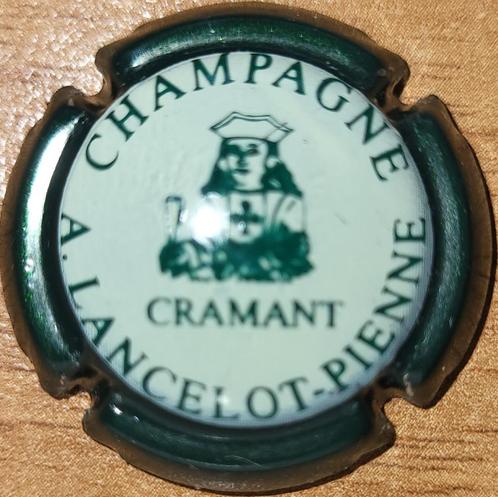 Champagnecapsule A. LANCELOT-PIENNE lichtgroen & groen nr.15, Verzamelen, Wijnen, Nieuw, Champagne, Frankrijk, Ophalen of Verzenden