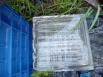Glasdallen recup (8 stuks), Ophalen, Gevelraam of Ruit, Gebruikt, Minder dan 80 cm