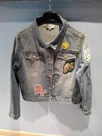 Jeansvestje met applicaties Mt 42, Vêtements | Femmes, Vestes & Costumes, Enlèvement ou Envoi, Comme neuf