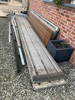 Gratis!! Garage poort panelen, Tuin en Terras, Ophalen, Gebruikt, Overige materialen
